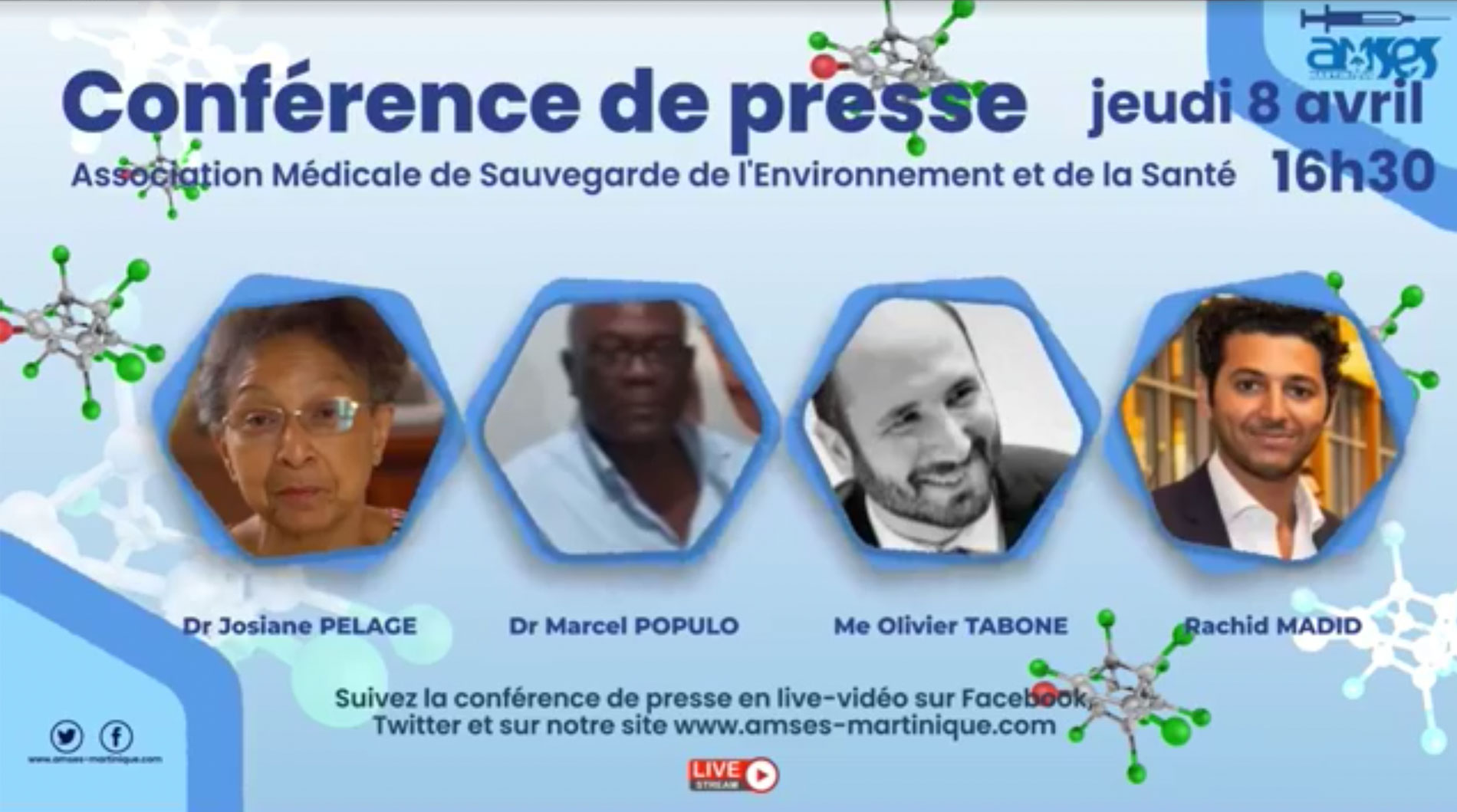 Conférence de presse - Jeudi 8 avril 2021